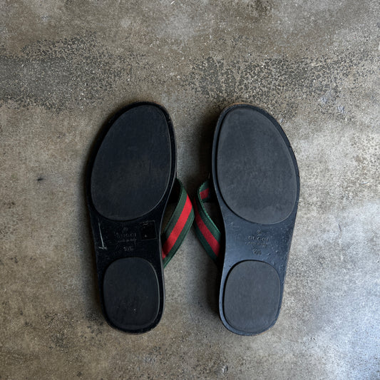 GG Leather Sandals