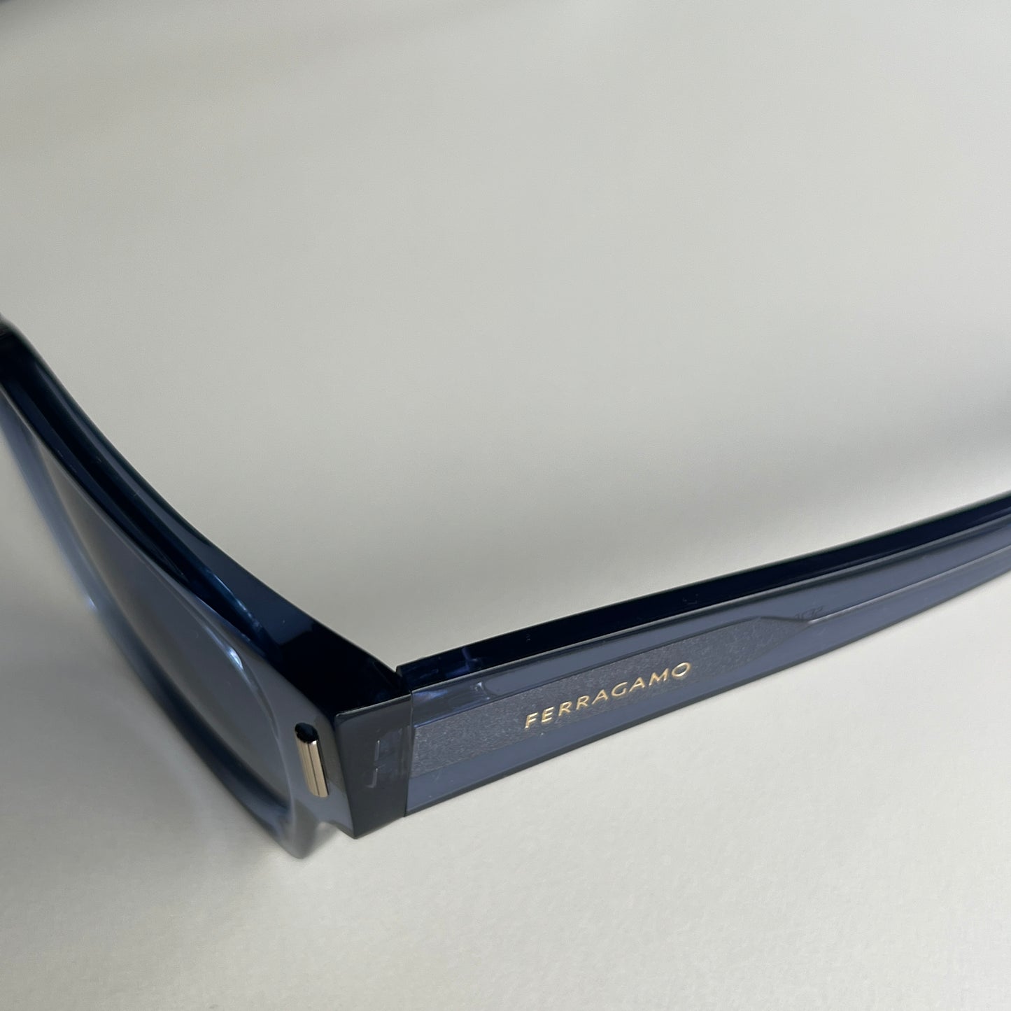 Acrylic Blue Sunglasses