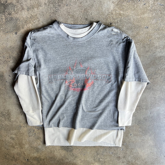 Faded Double Layer Shirt