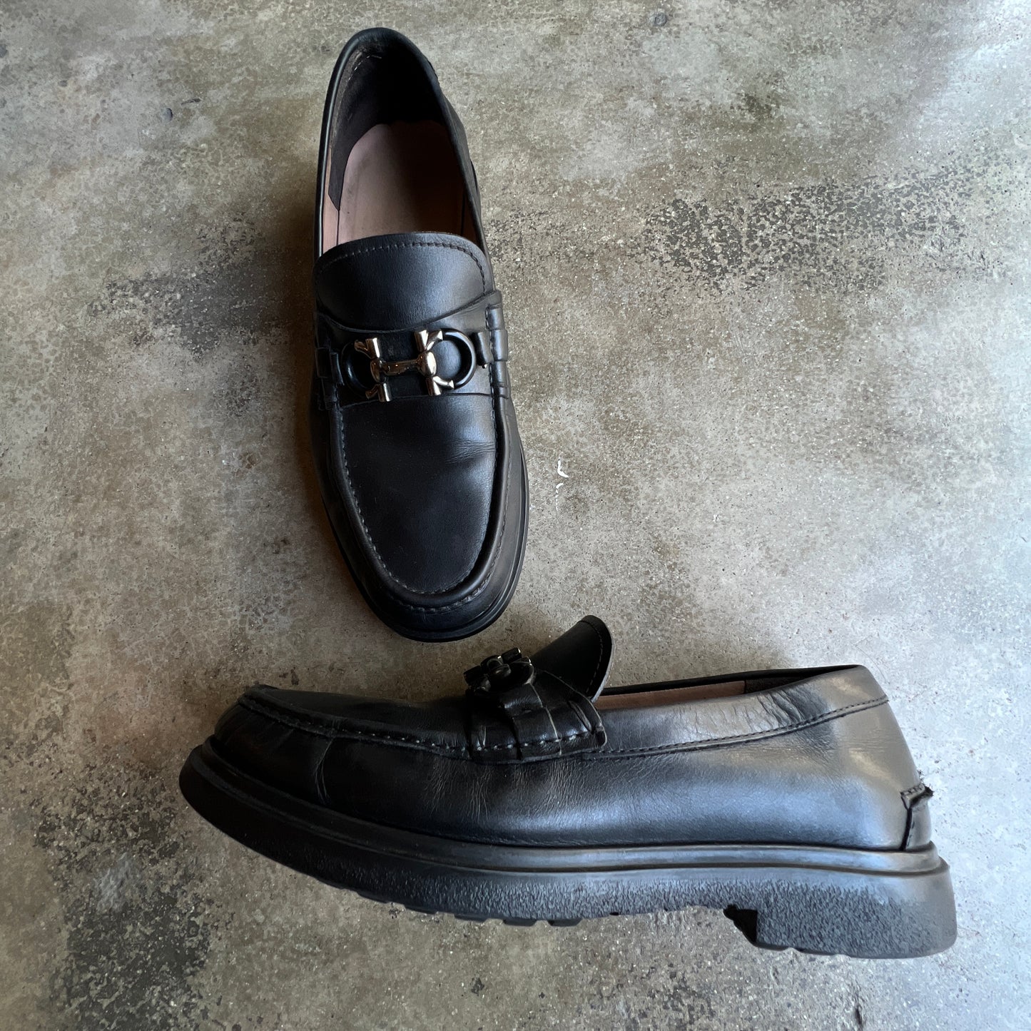 Ferragamo Chunky Loafers 10US