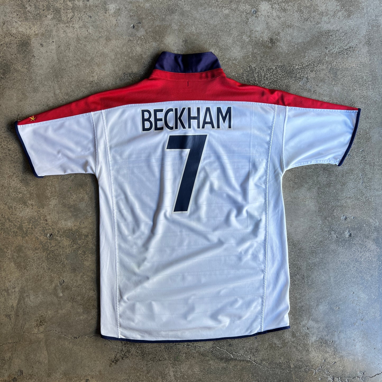 England 2003-2005 Beckham Jersey