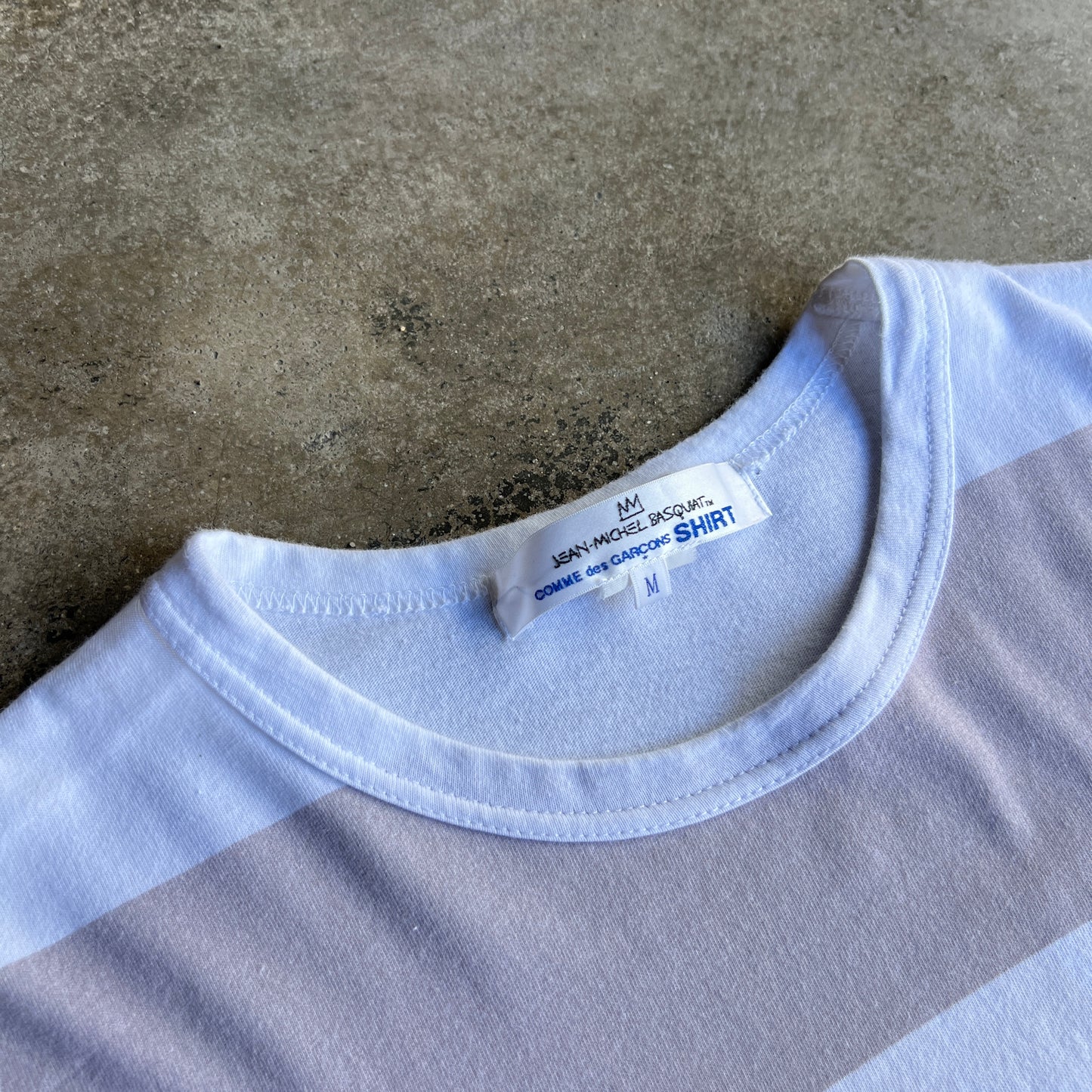 COMME des GARCONS SHIRT x JEAN-MICHEL BASQUIAT