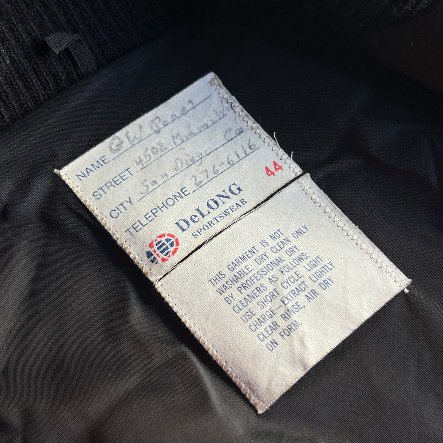 PRL Varsity DeLong Wool & Leather