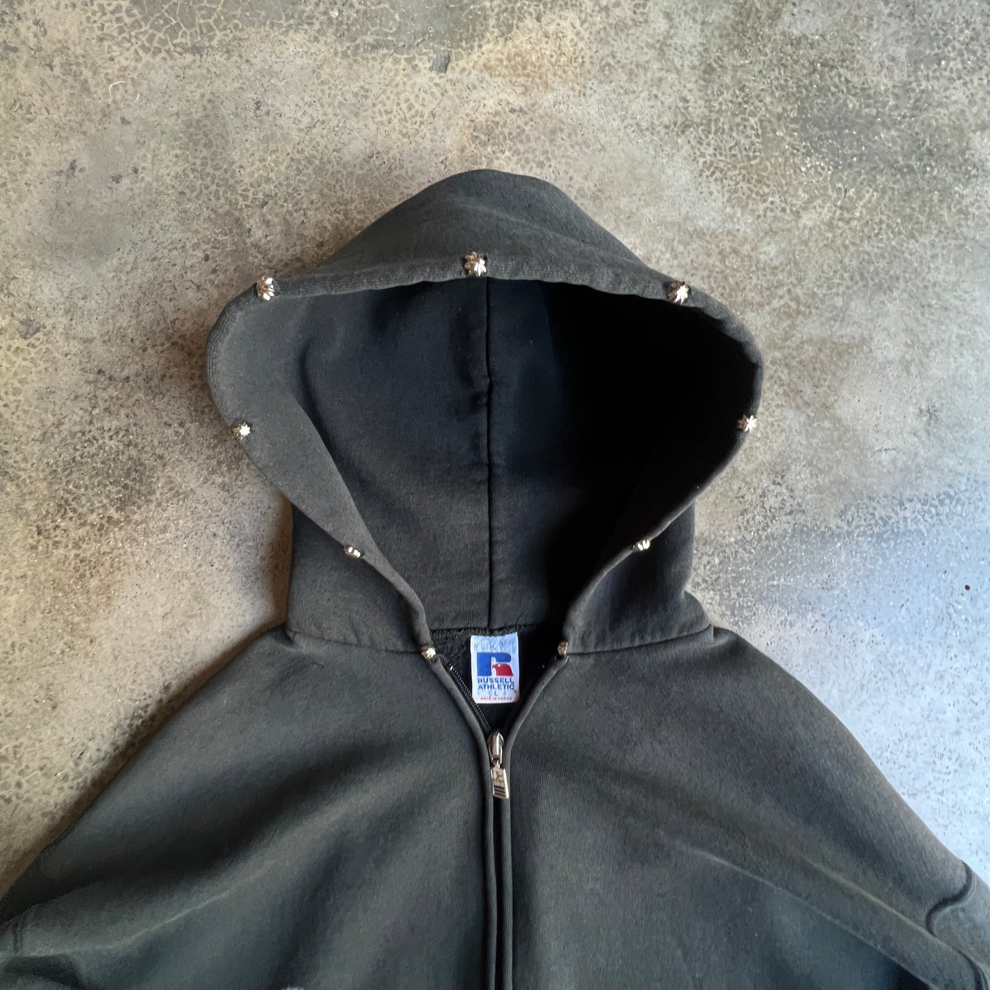 BasketCase Gallery Russell Vtg Zip-Hoodie