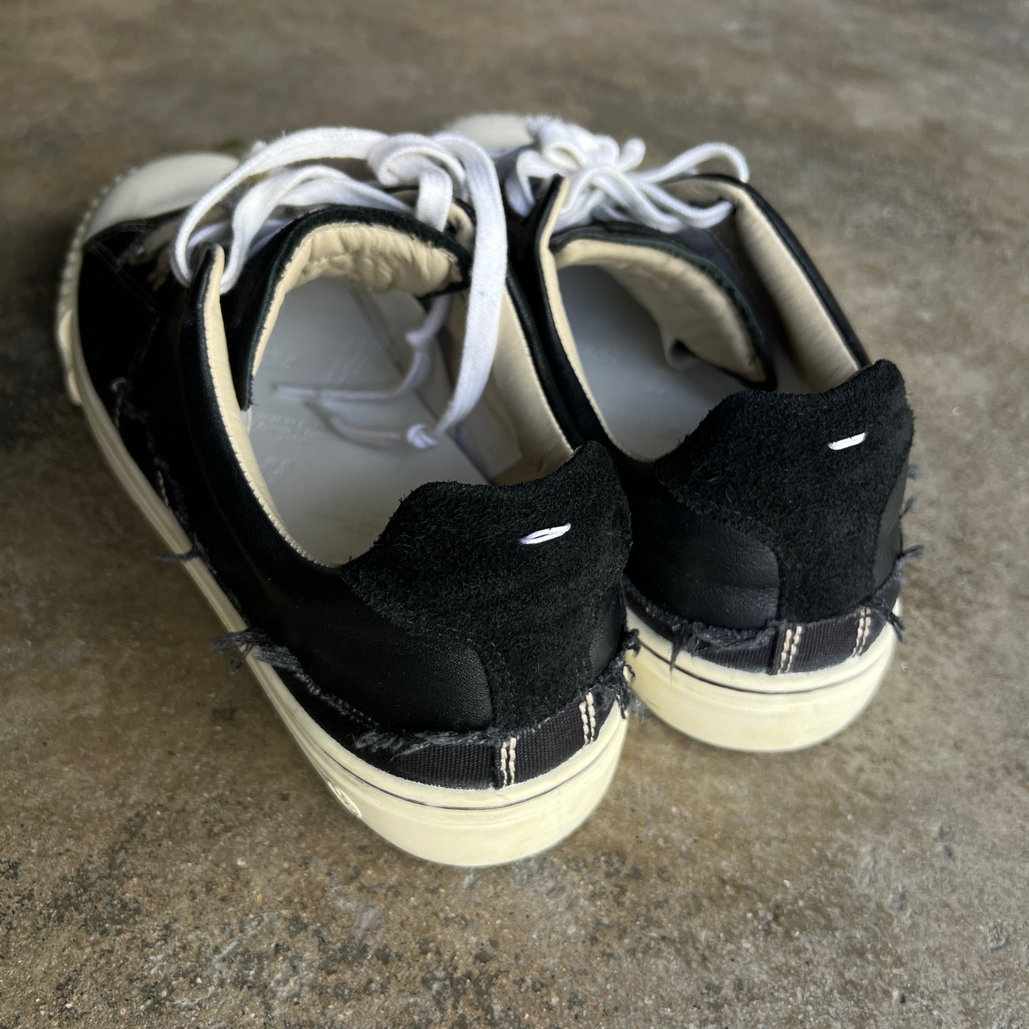 Margiela New Ev Layered Leather Sneakers