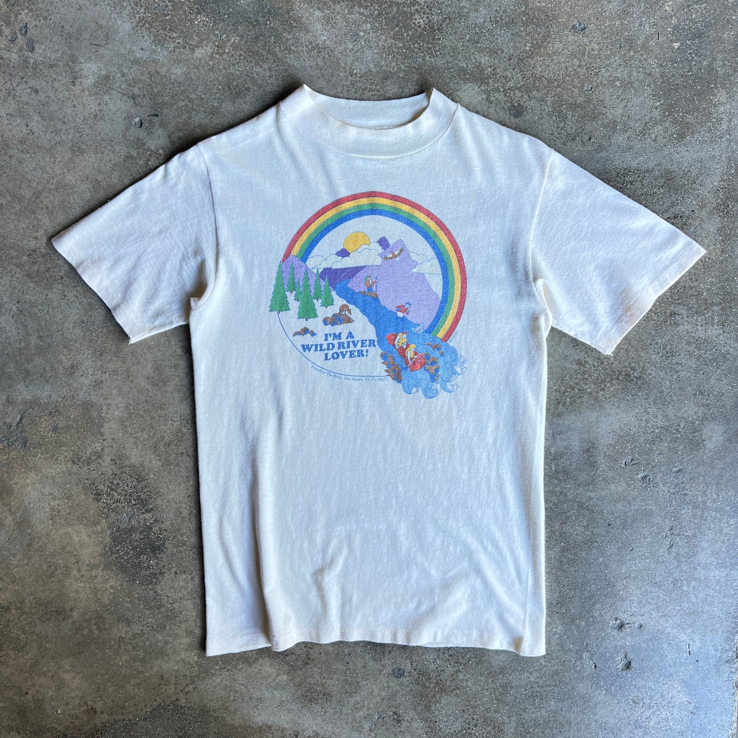 80’s “Wild River Lover” SF Tee