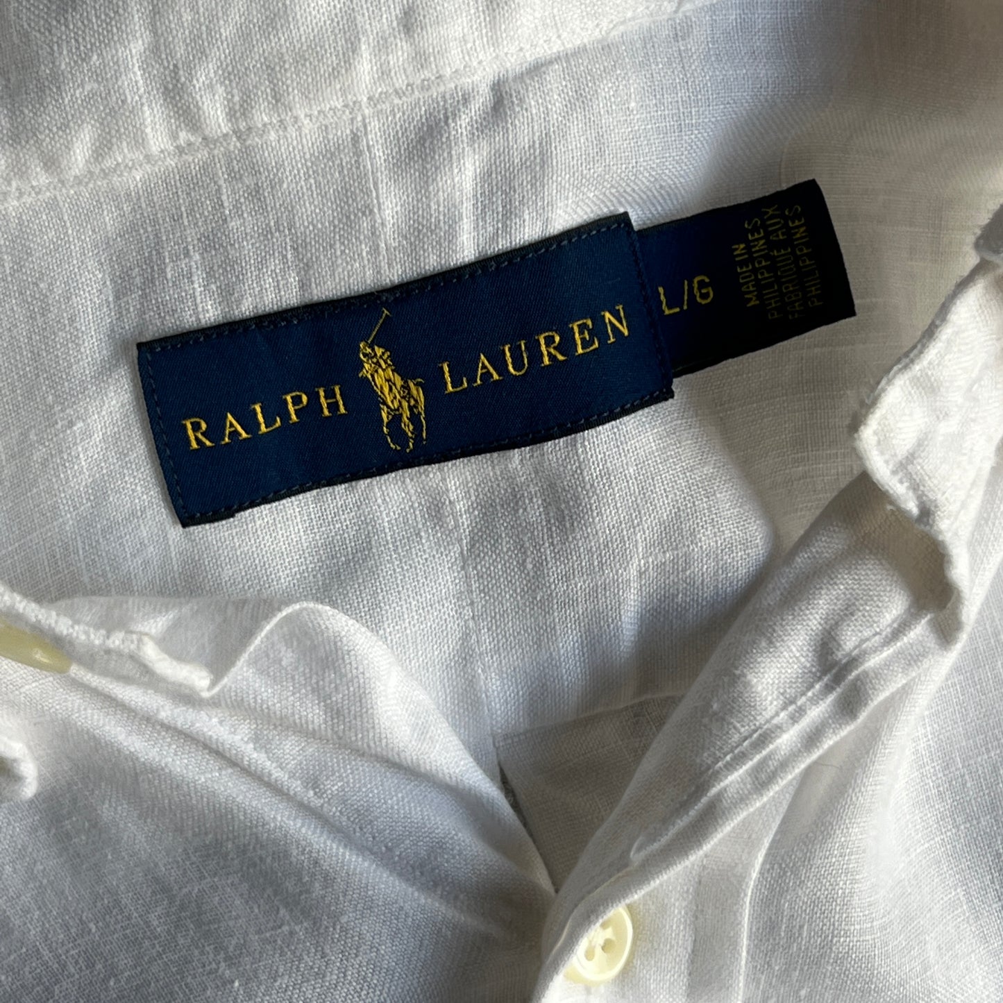 P.R.L. Linen Button-Down