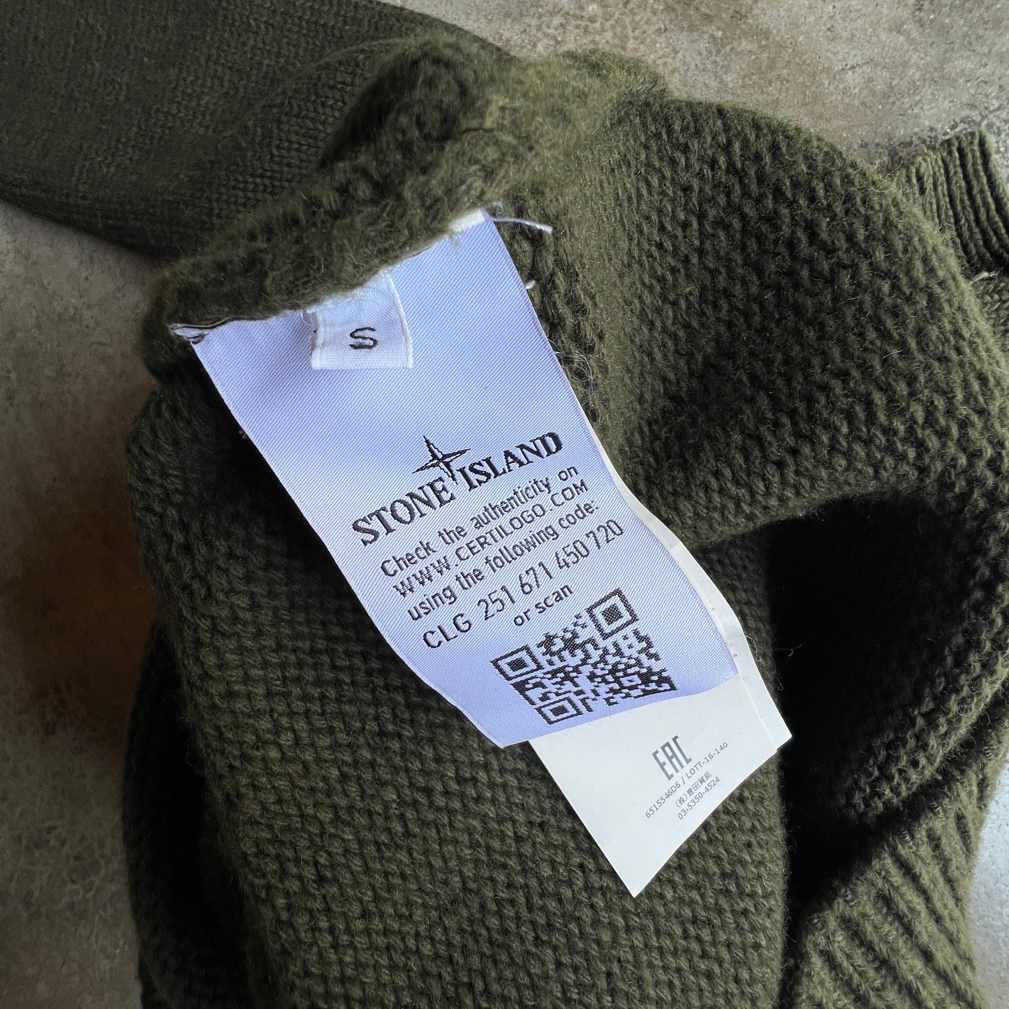 Stone Island Turtleneck Knit Sweater