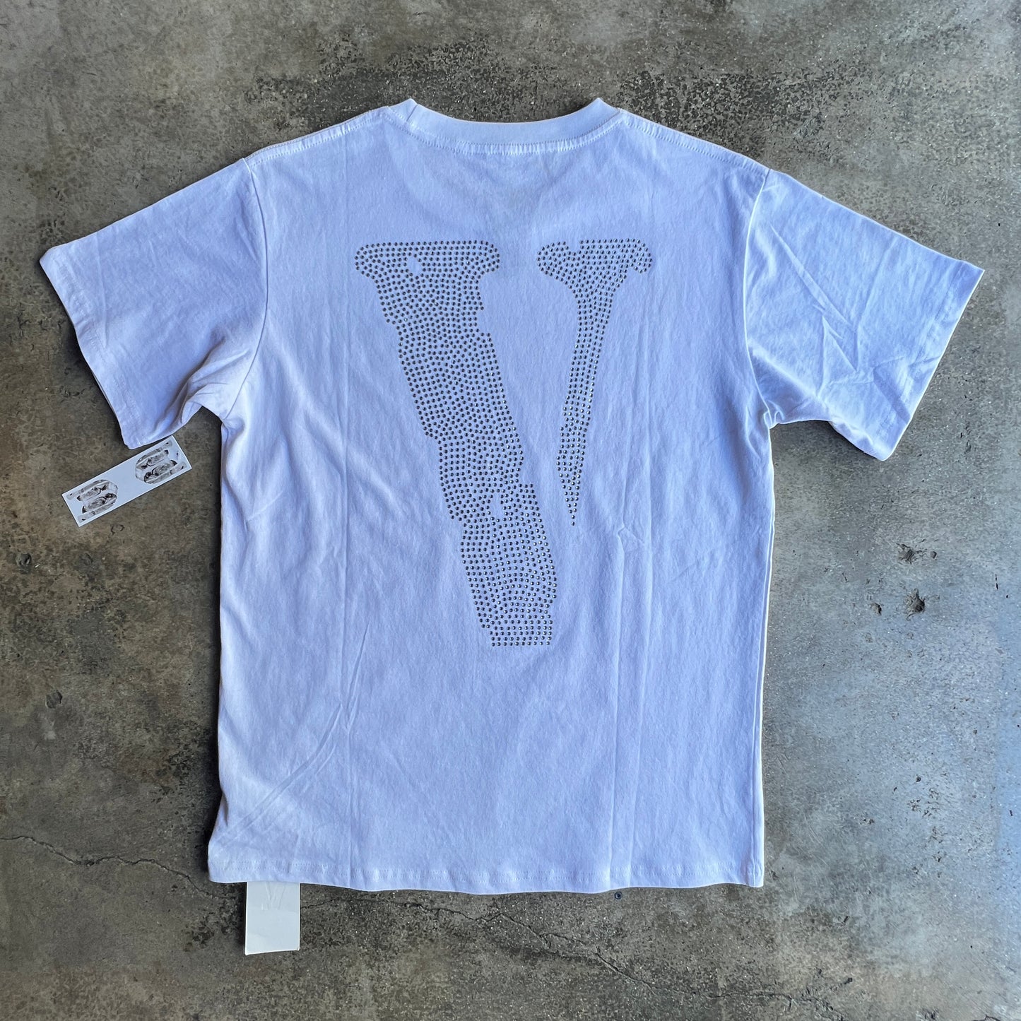 V-Lone Swarovski Glitter Logo