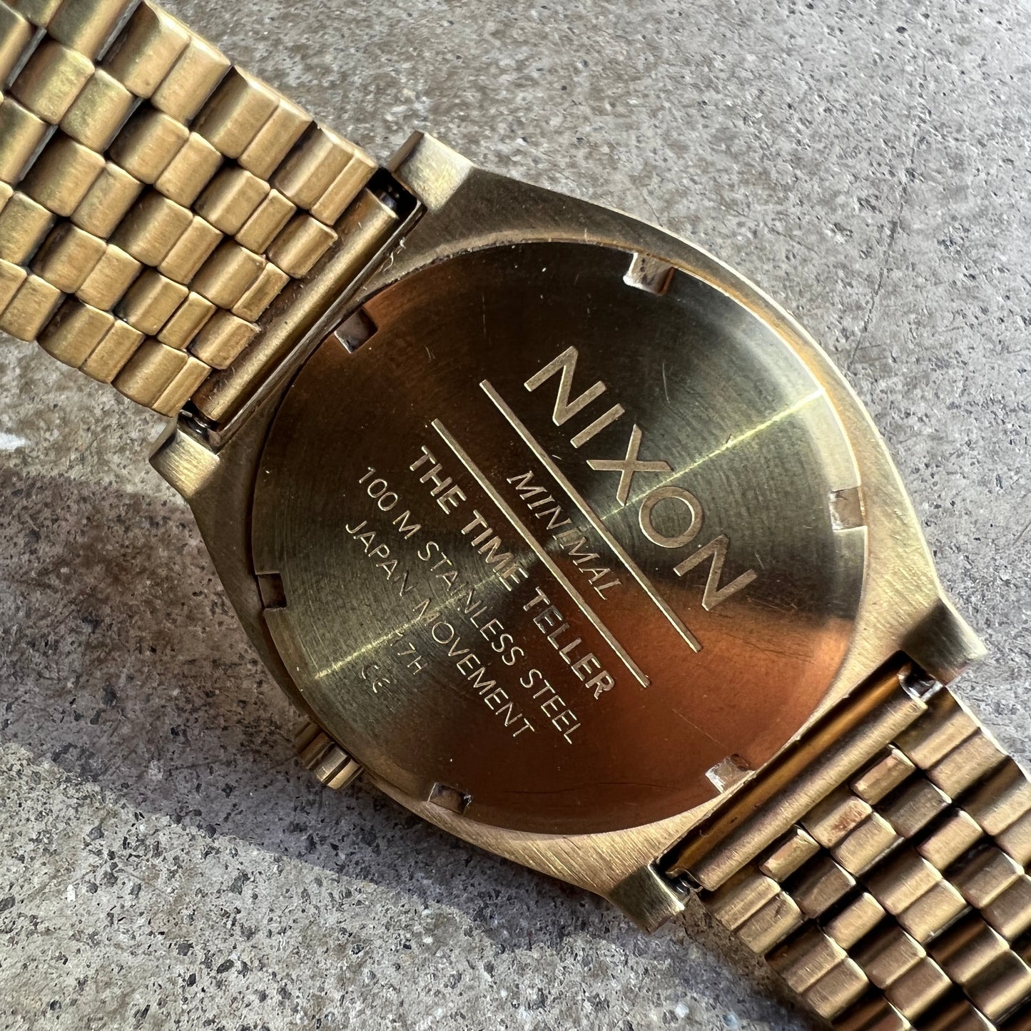 Nixon Golden Watch