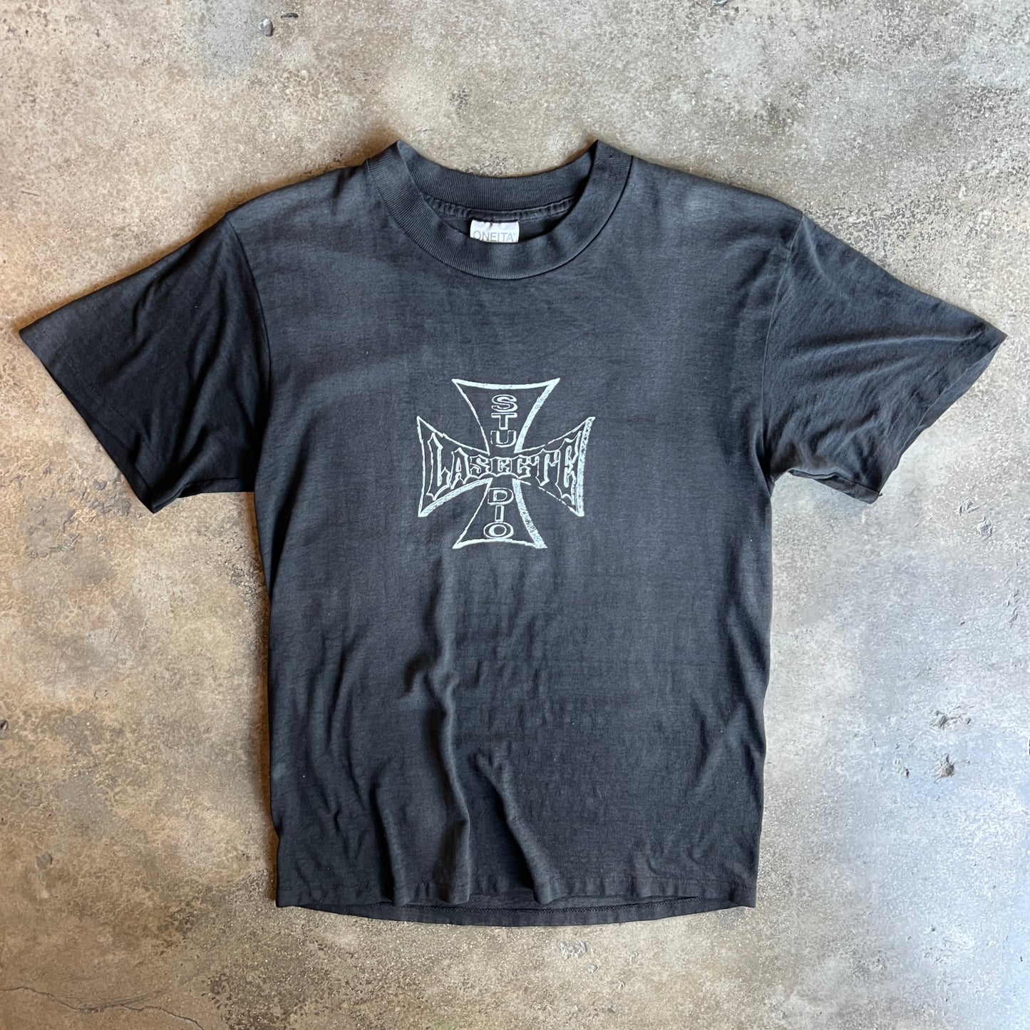 80’s Faded Iron across Tee