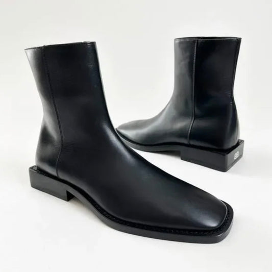 Balenciaga Square Heel Boots 39EU
