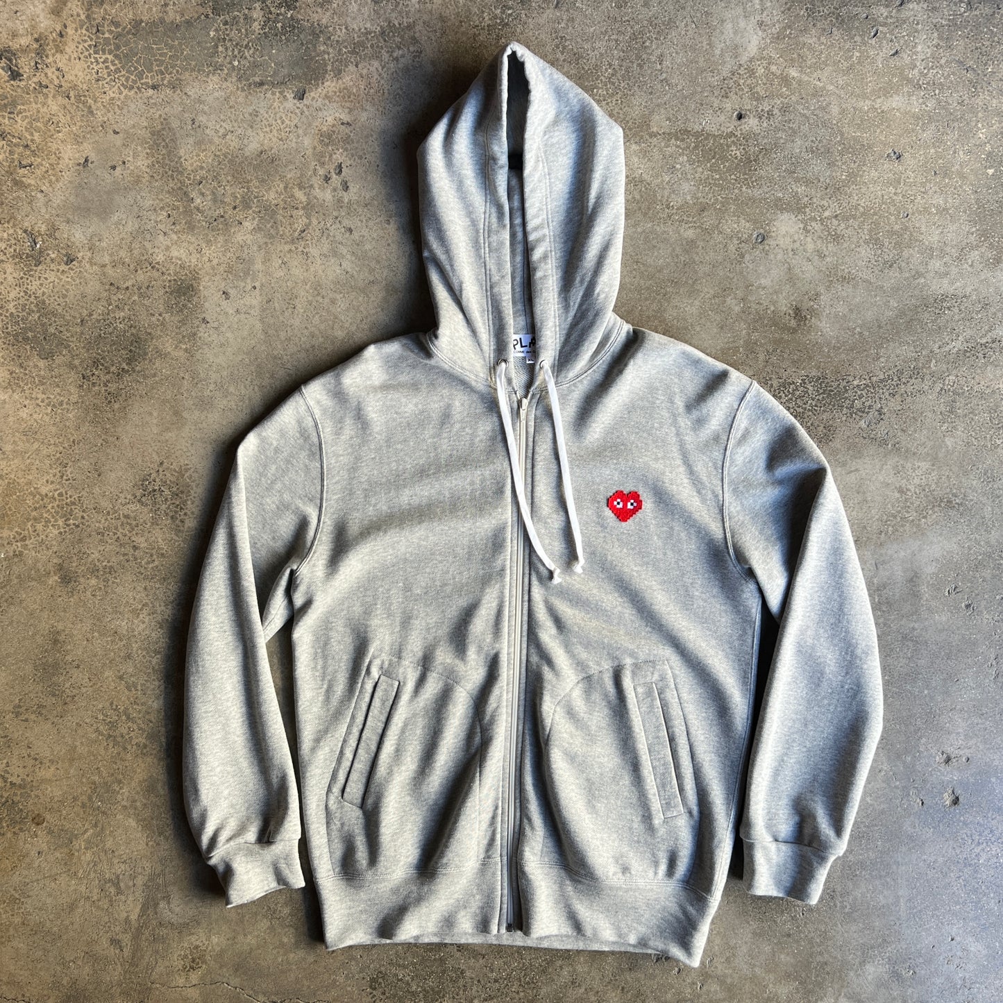 Play CDG x Invaders Zip Hoodie