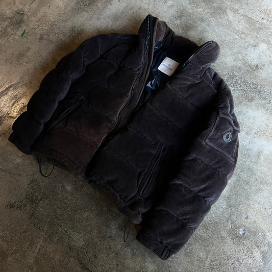 Corduroy Black Puffer