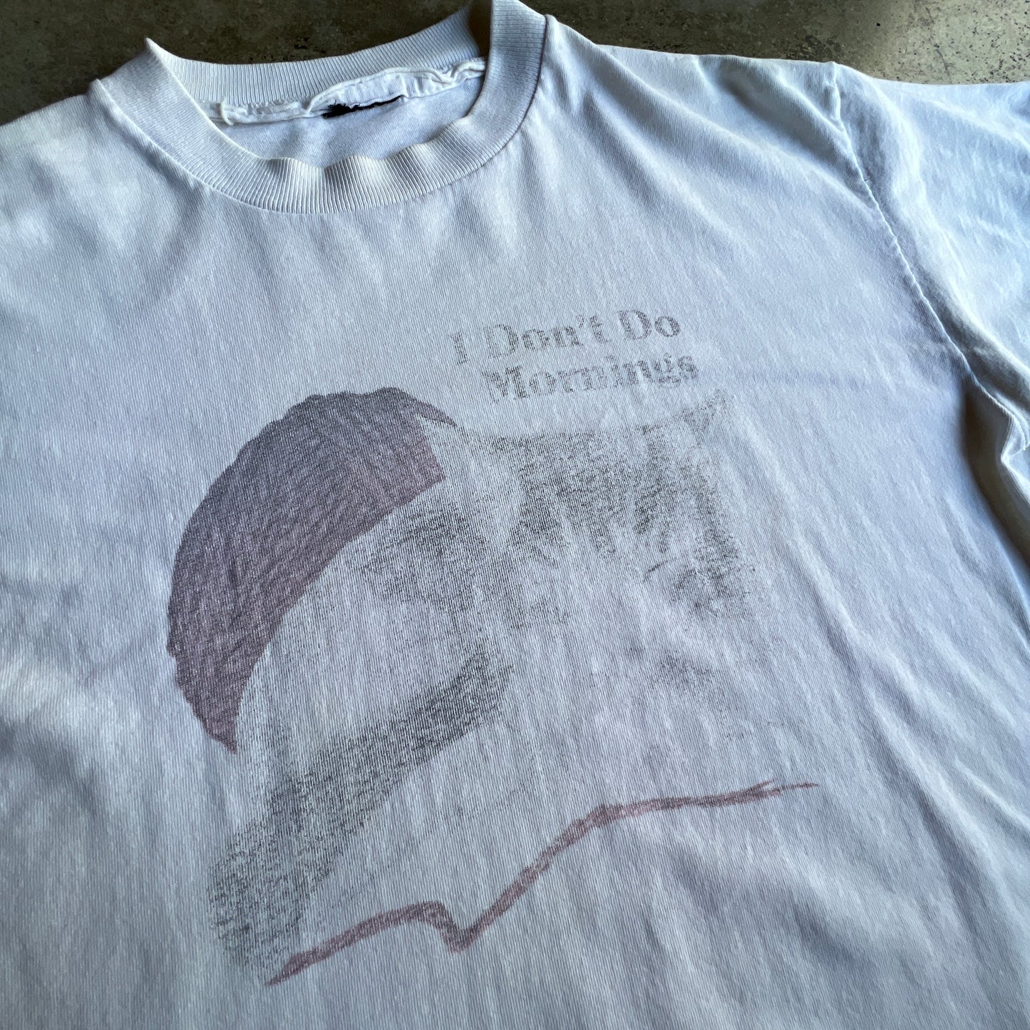 I Don’t Do Mornings Vtg tee 80’s