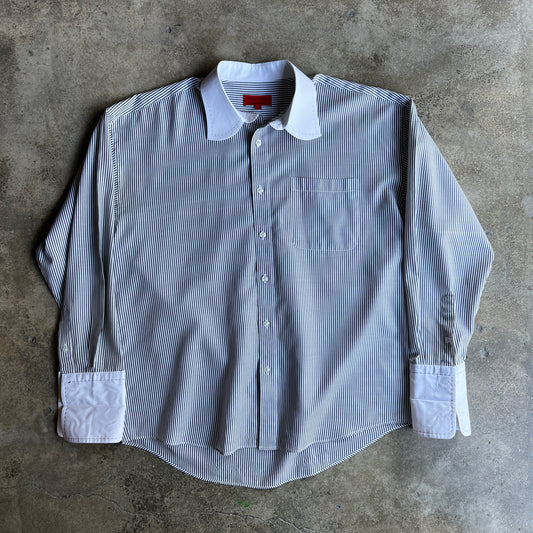 JPG Stripped 90’s Dress Shirt
