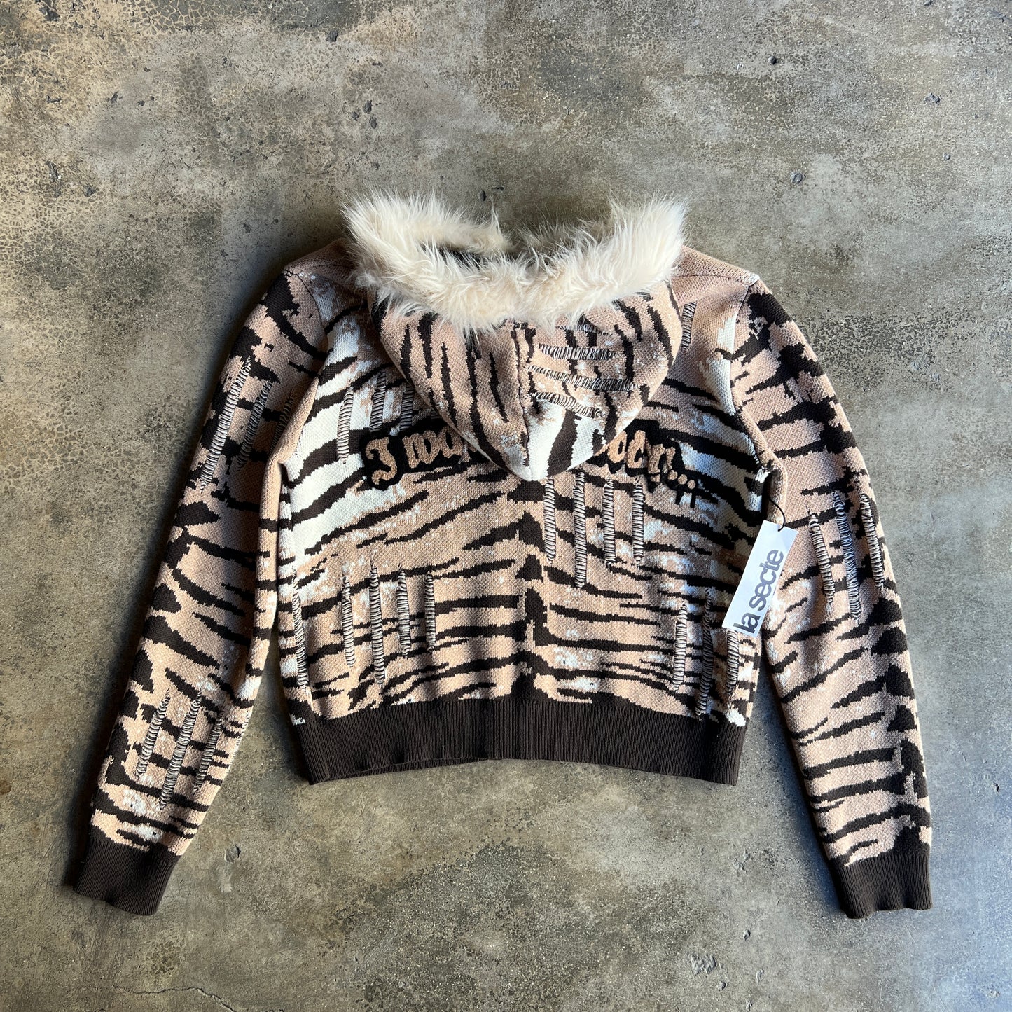 Knit Zip Hoodie