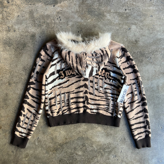 Knit Zip Hoodie