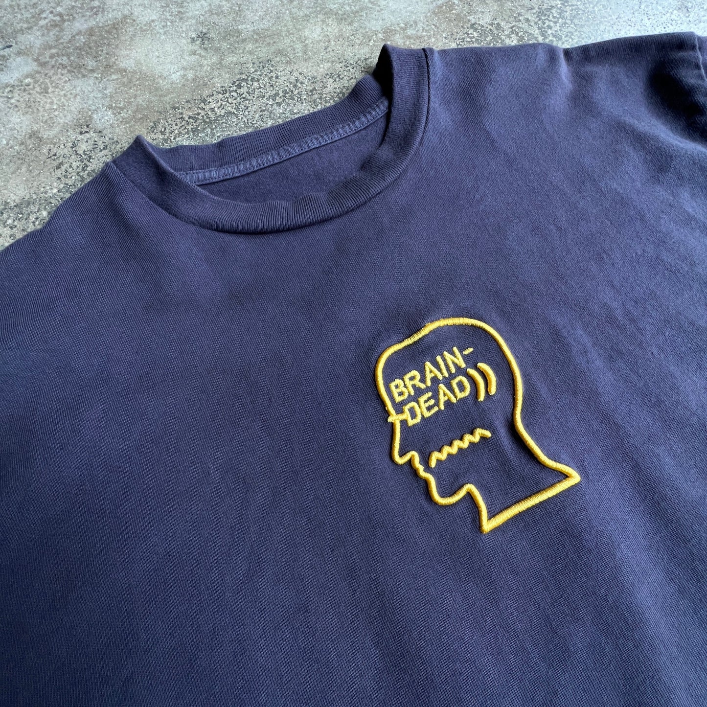 Brain Dead 3D Emblem Longsleeve