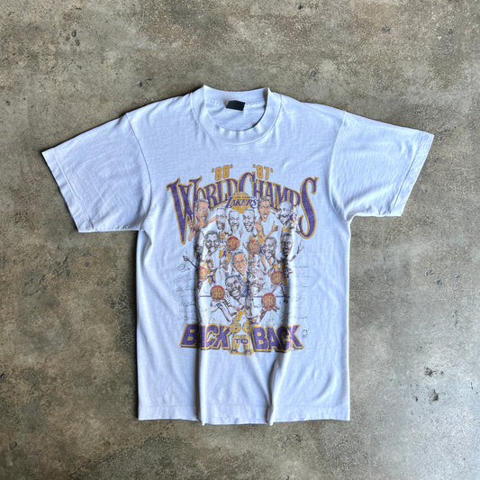 1988 Lakers WorldChamps tee