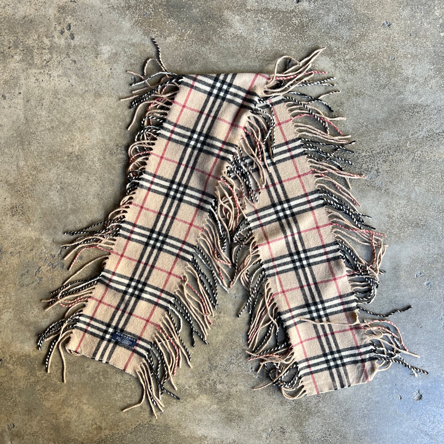 Cashmere Tartan Scarf