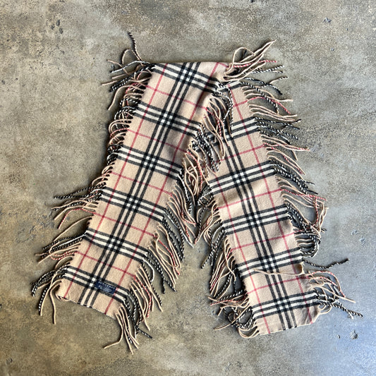 Cashmere Tartan Scarf