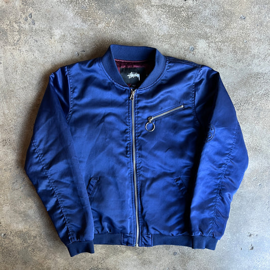 Satin Liner Bomber