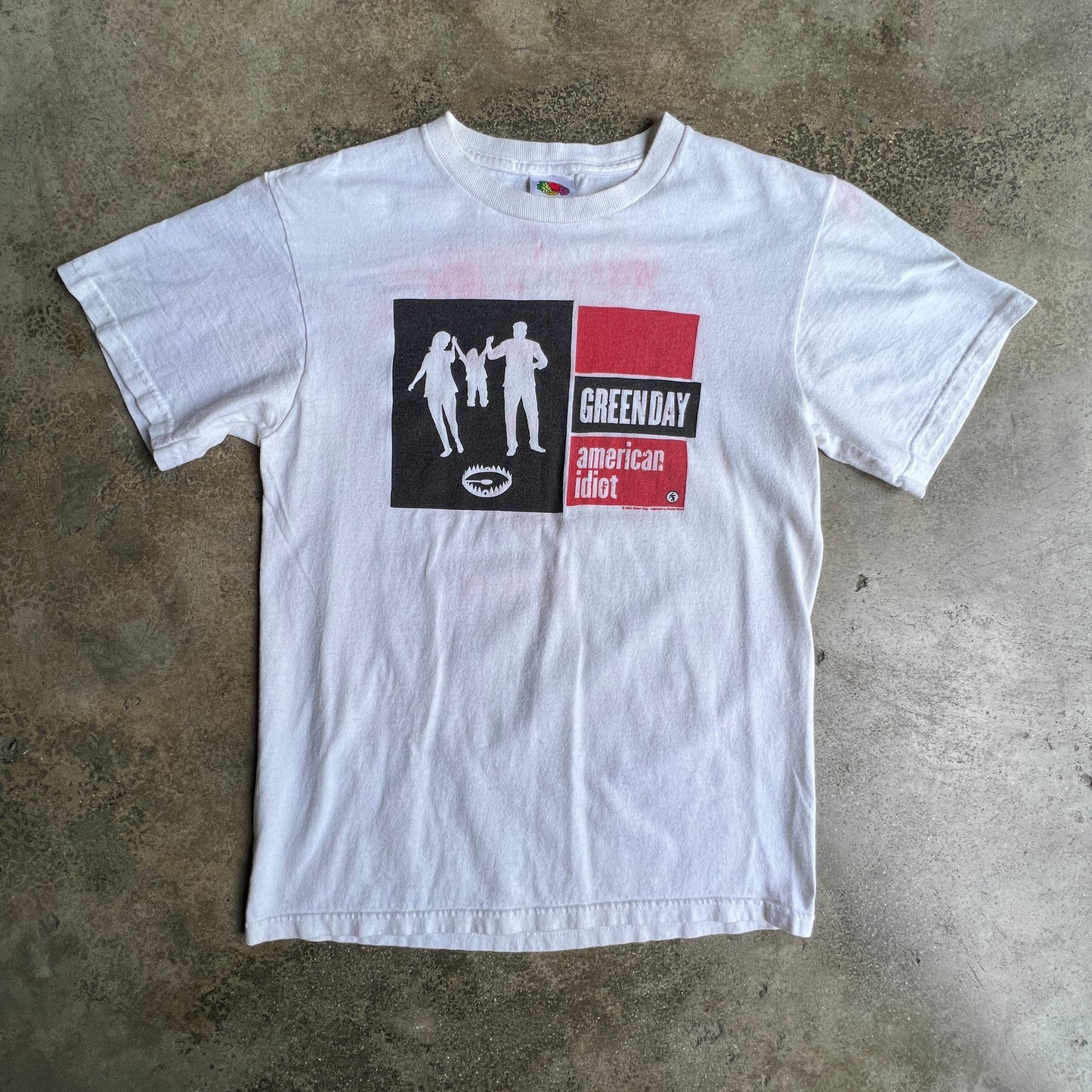 Green Day 2004 American Idiot official promo tee