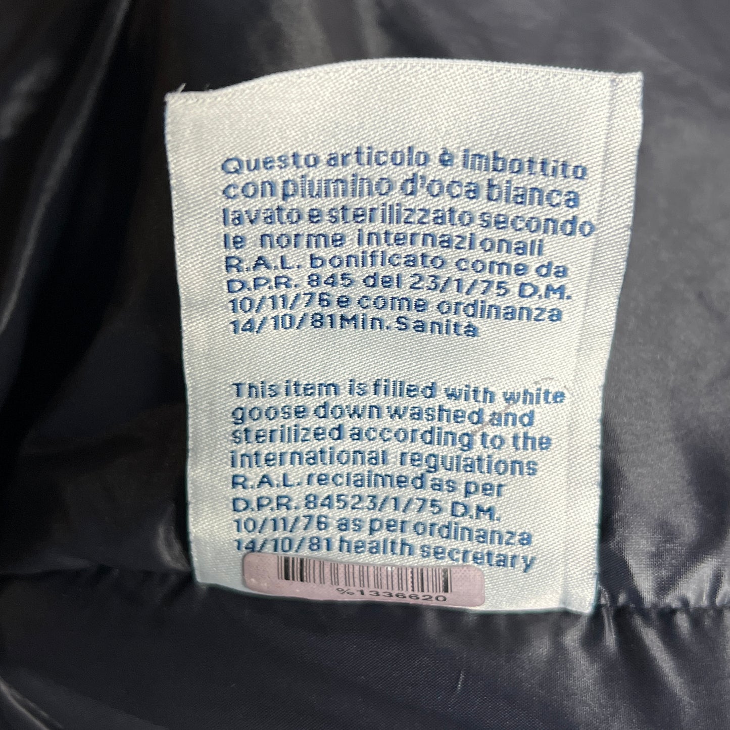 Corduroy Black Puffer