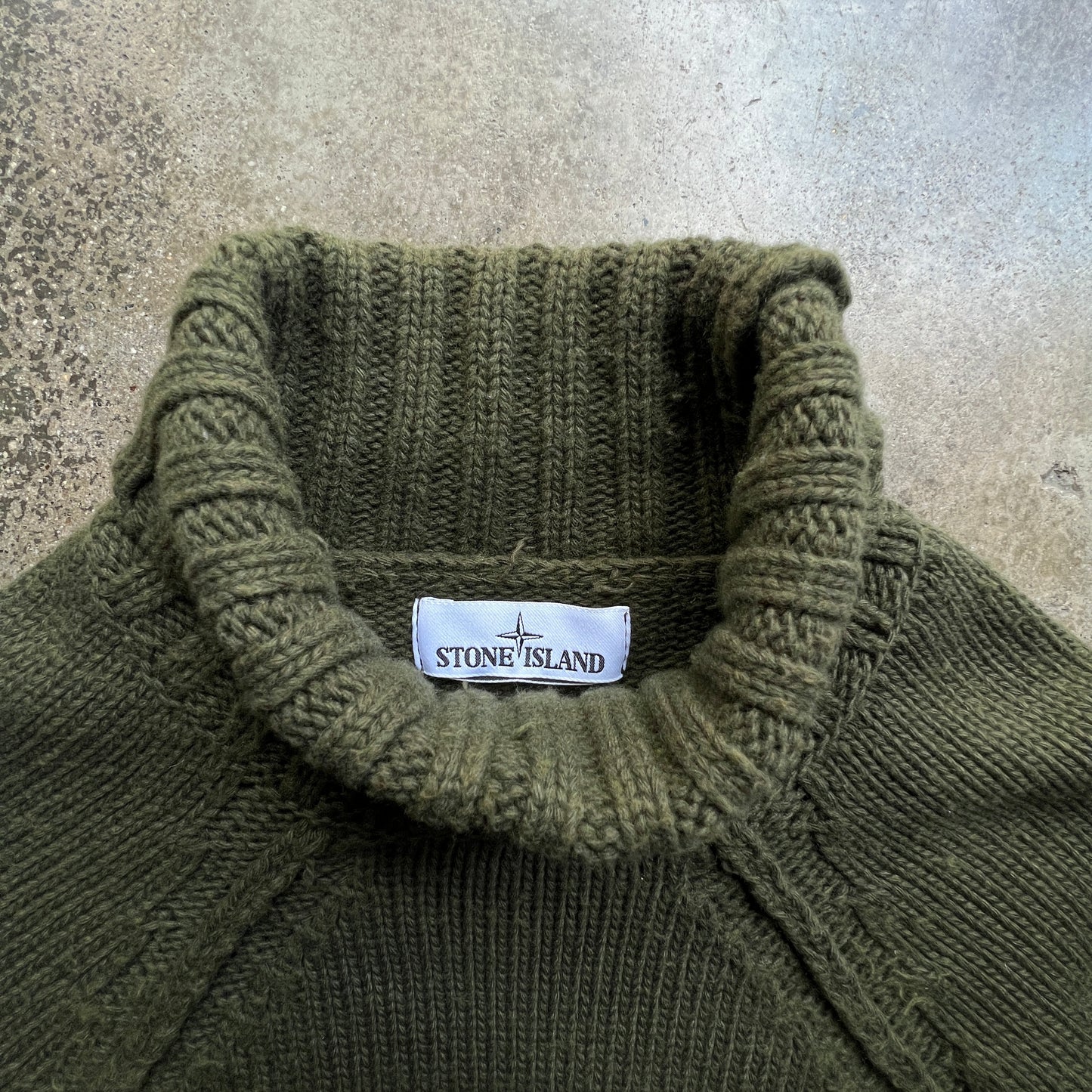 Stone Island Turtleneck Knit Sweater