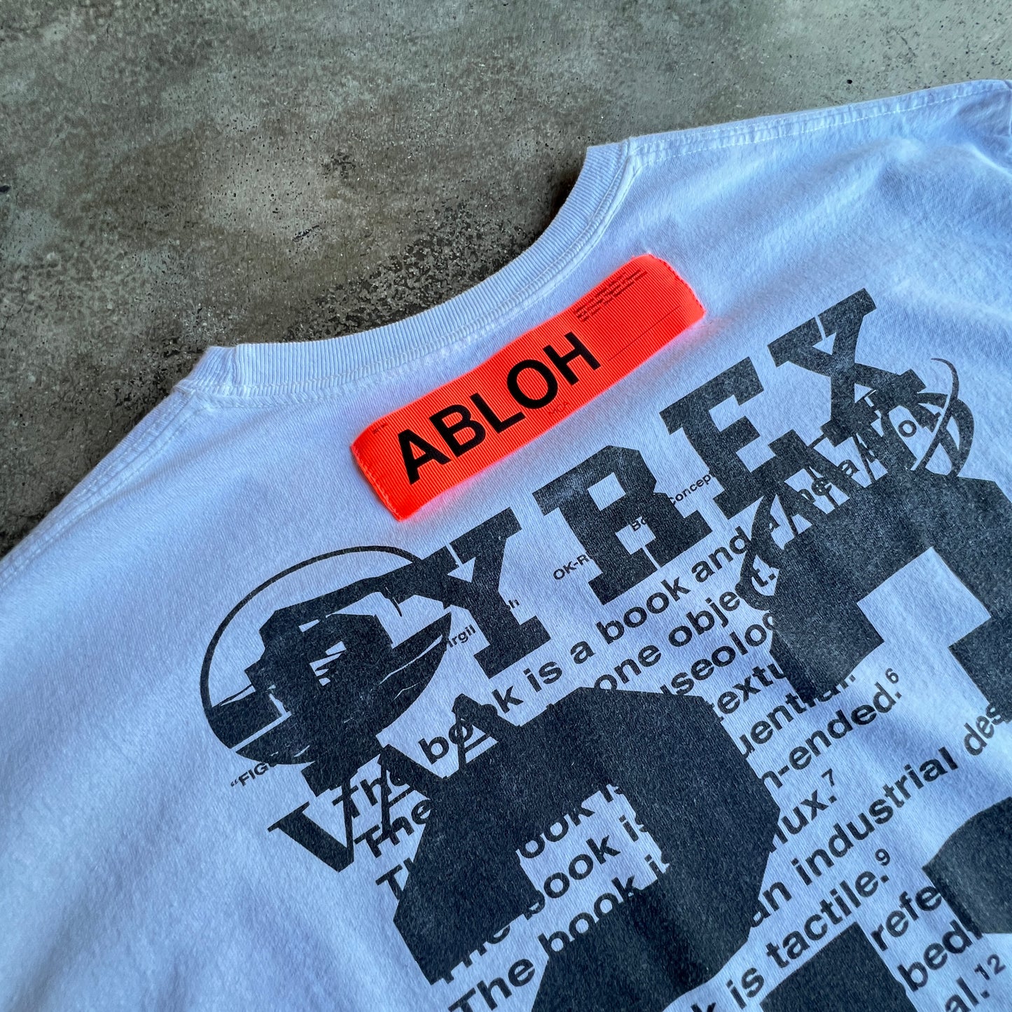 MCA Figures of speech Virgil Abloh Shirt