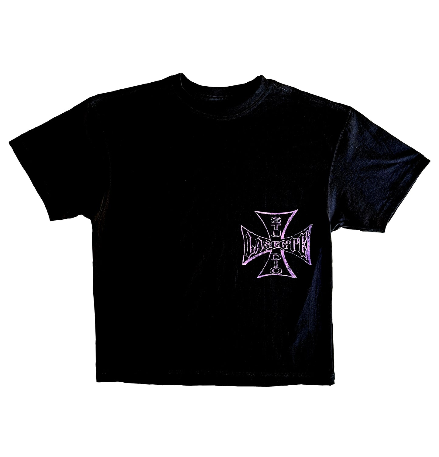 Pink Iron Cross Tee