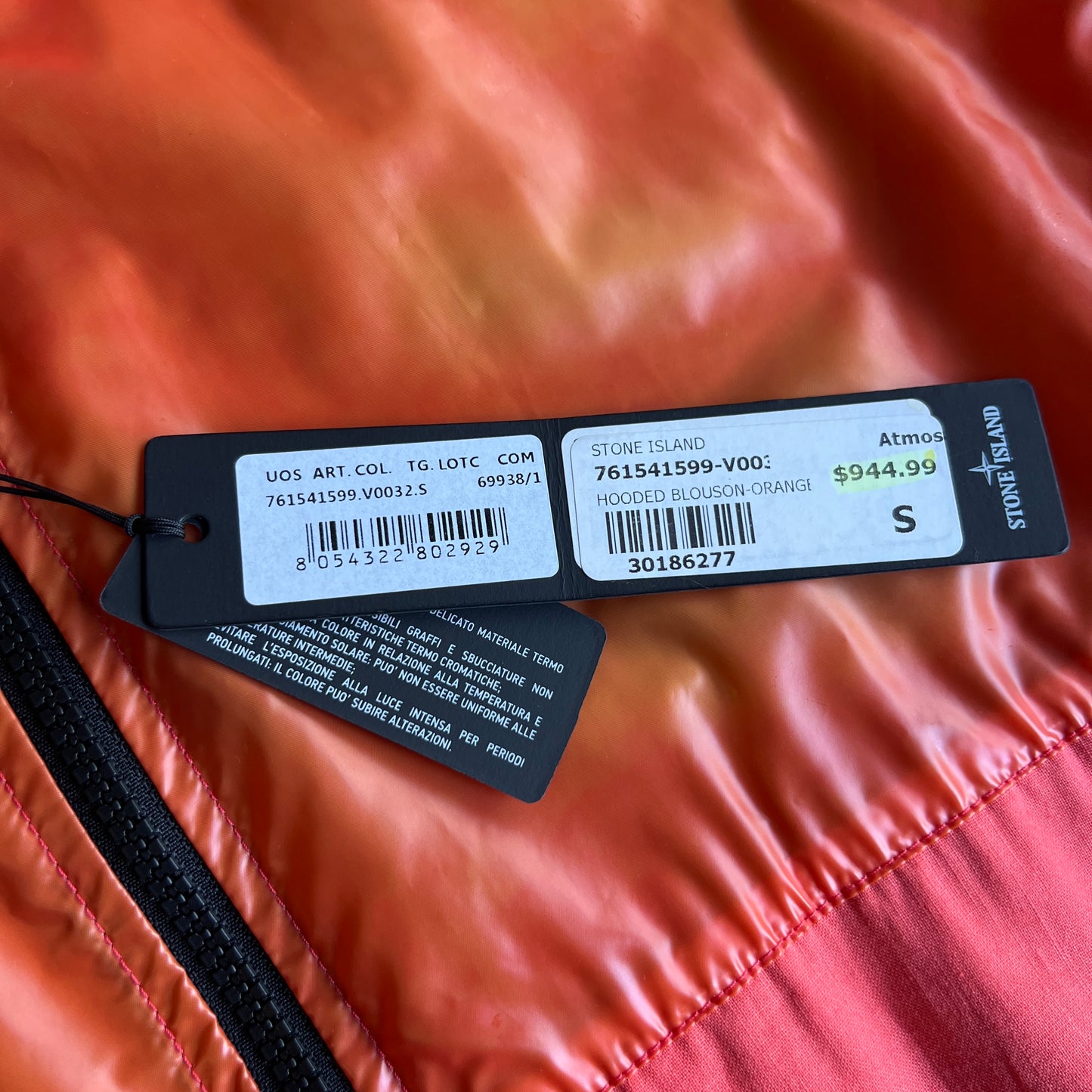 Heat Reactive Hooded Jacket