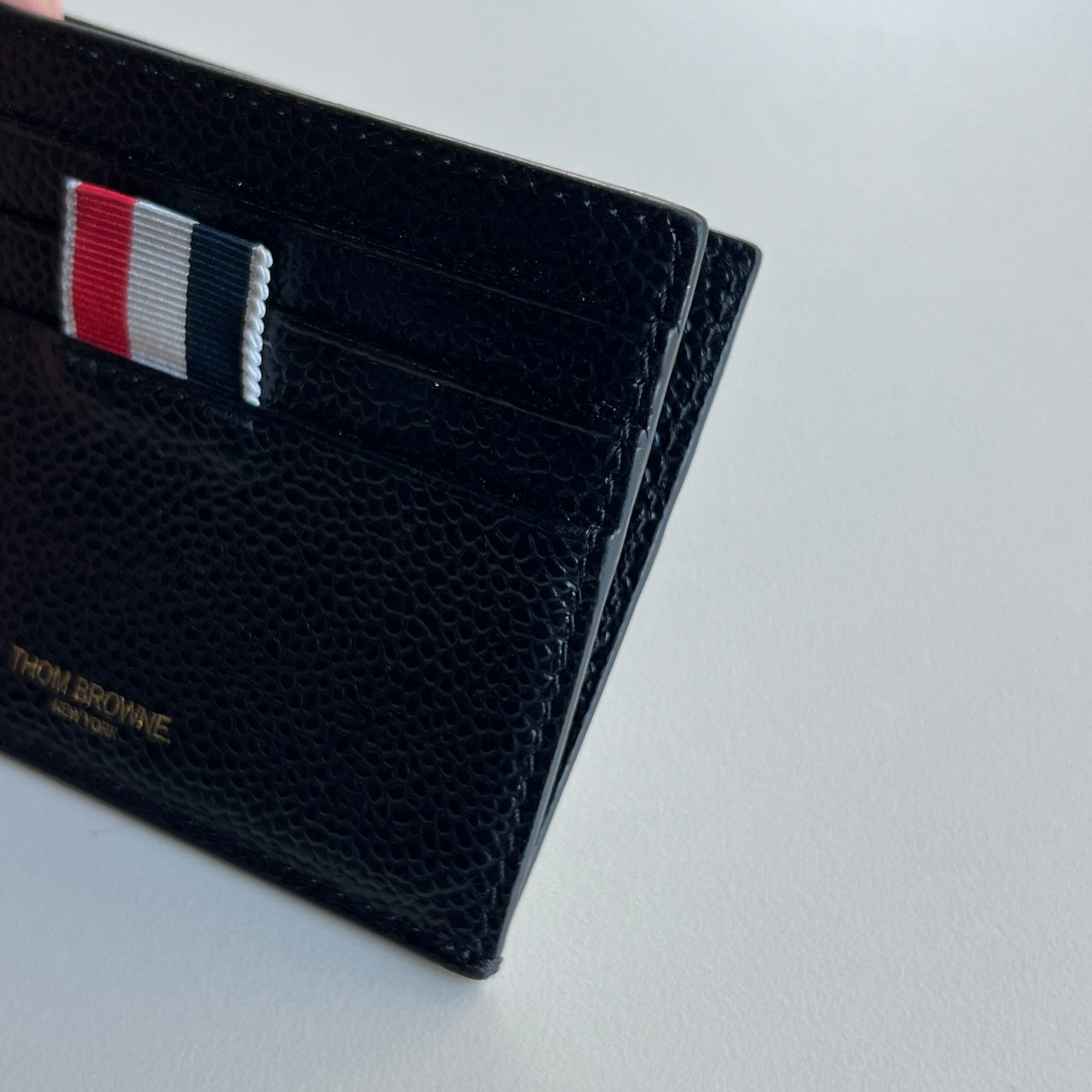 Pebbled Leather Cardholder