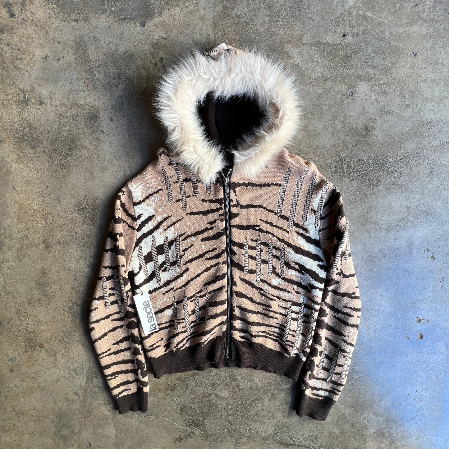 Knit Zip Hoodie