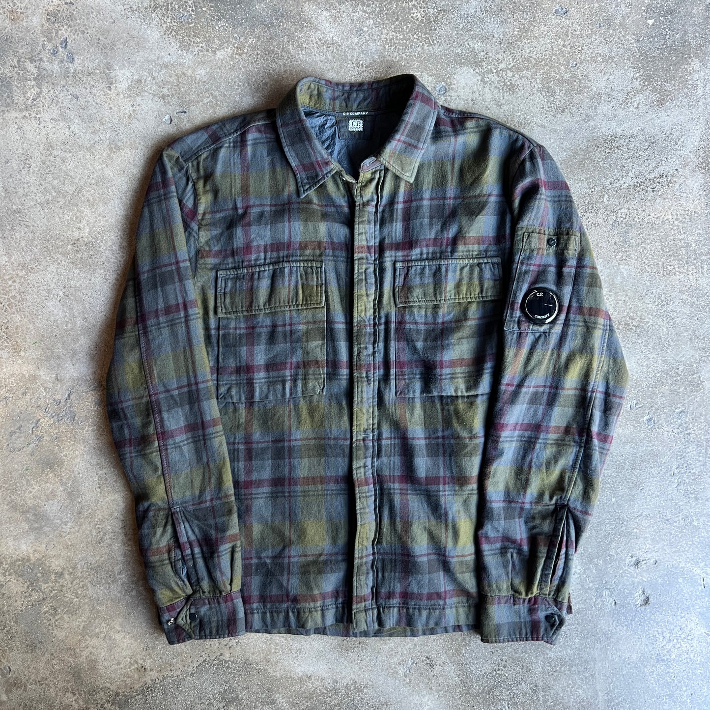 C.P. Company Tartan Overshirt
