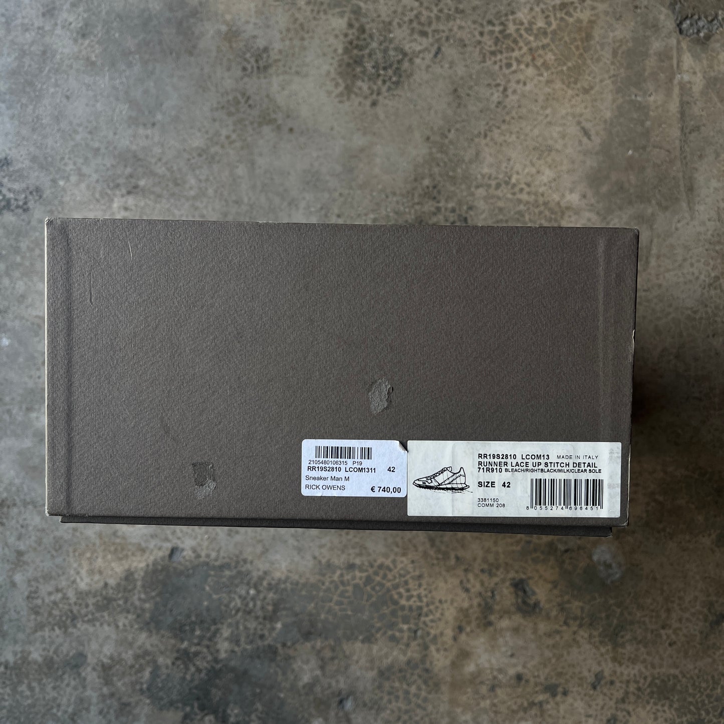 Rick Owens Stitch Runner