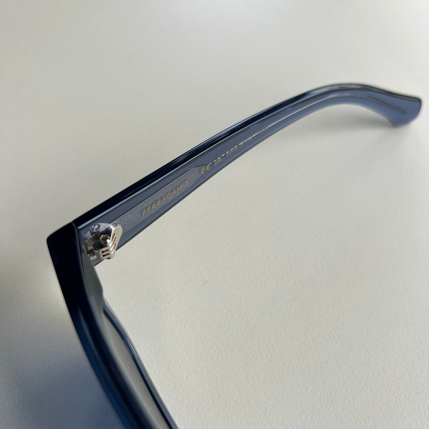 Acrylic Blue Sunglasses