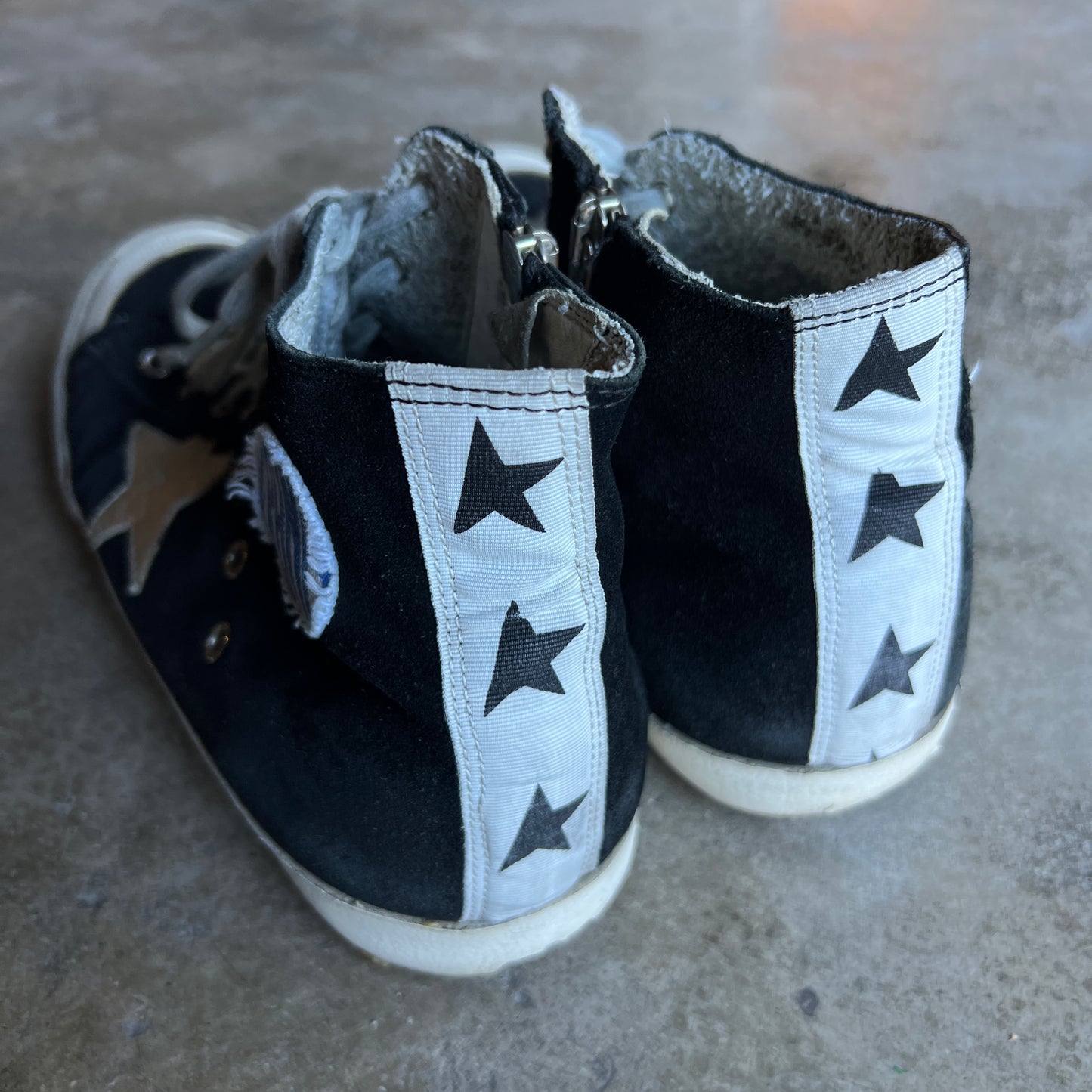 Black Suede Francy 42