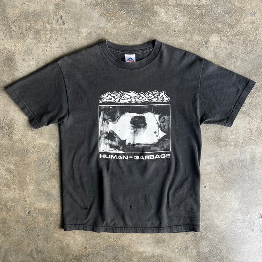 Rare Dystopia Human=Garbage Tee