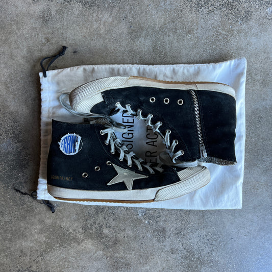 Black Suede Francy 42