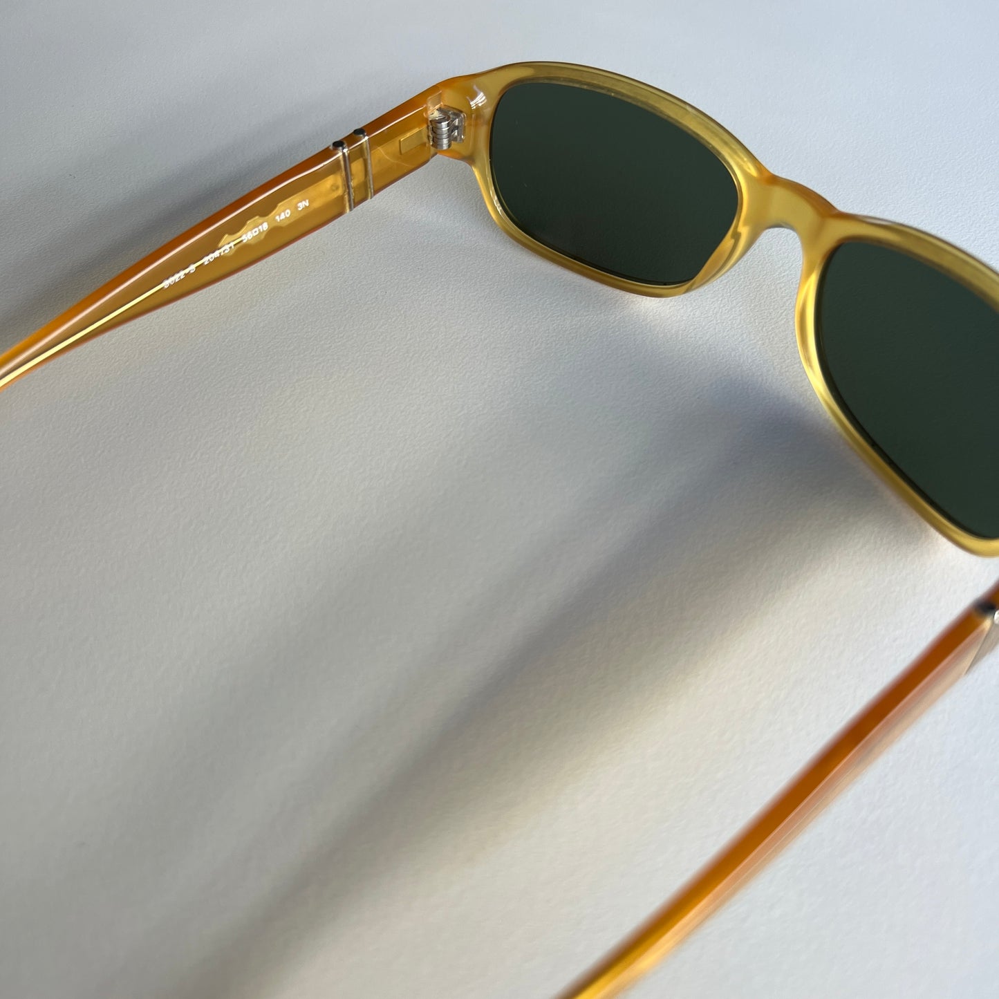 Acrylic Amber Sunglasses