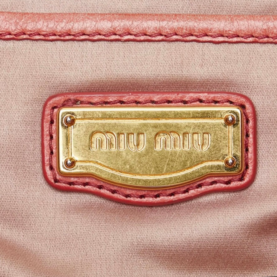 Miu Miu Leather Handbag