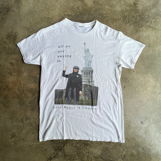 John Lennon “Give peace a chance” tee