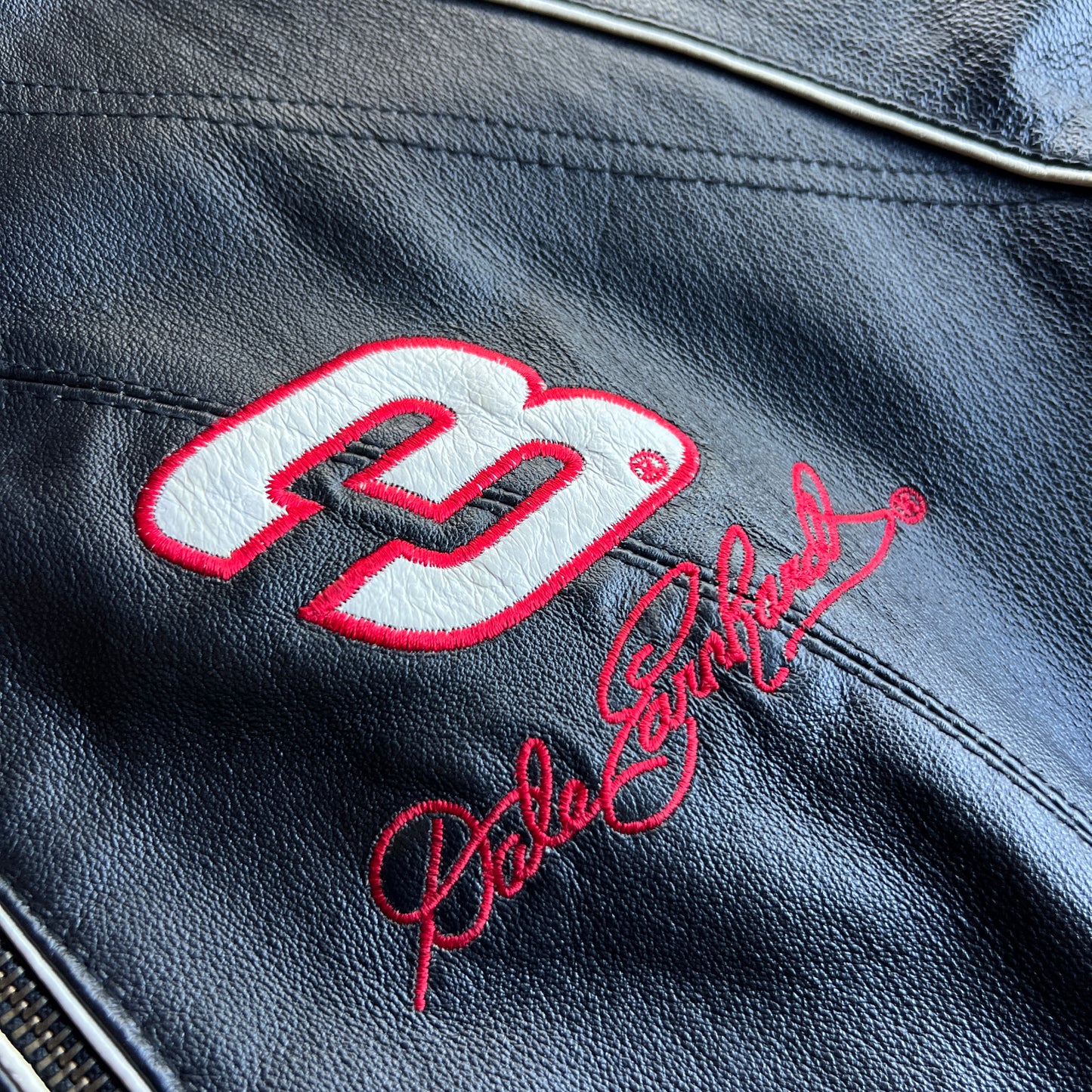 Dale Earnhardt Leather Racer Jacket