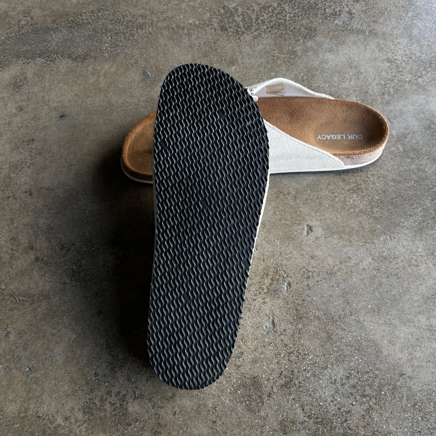 Our Legacy Suede Zip Sandals