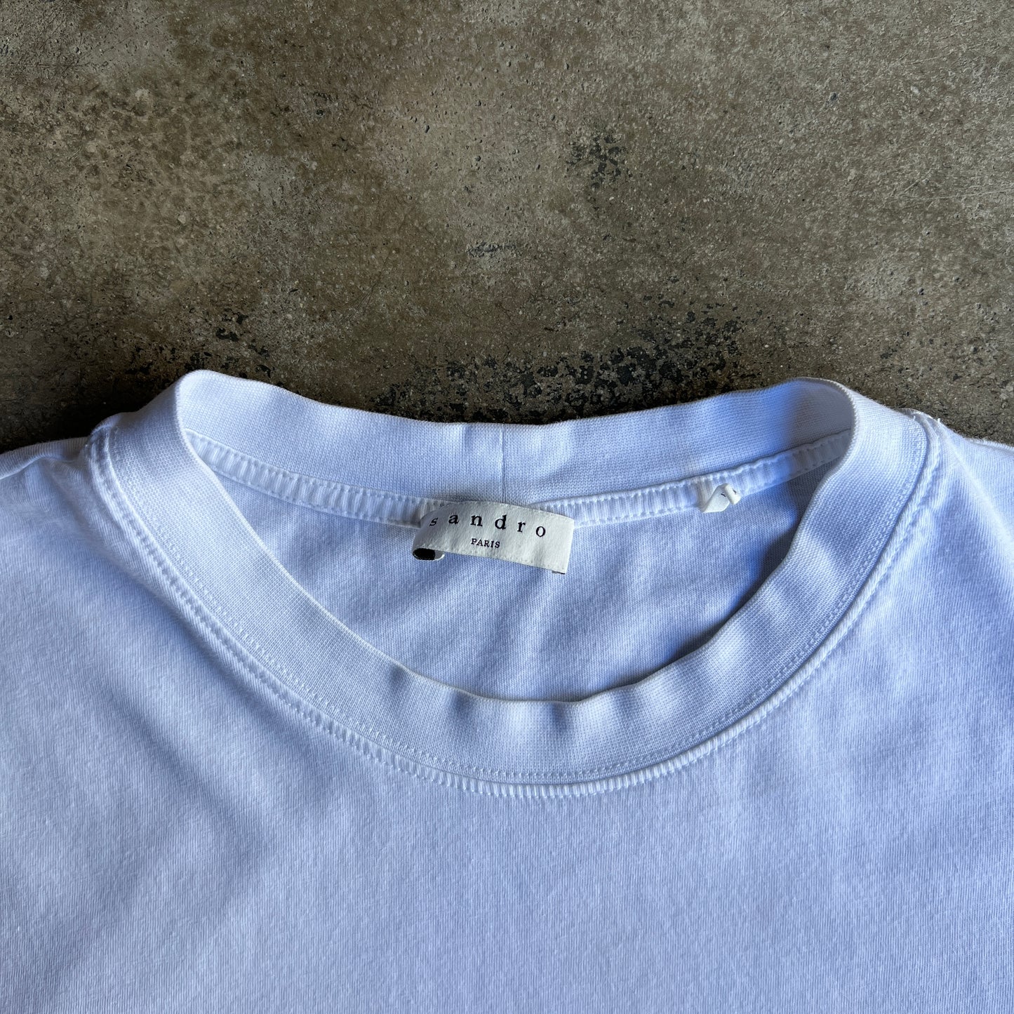 Sandro White Tee