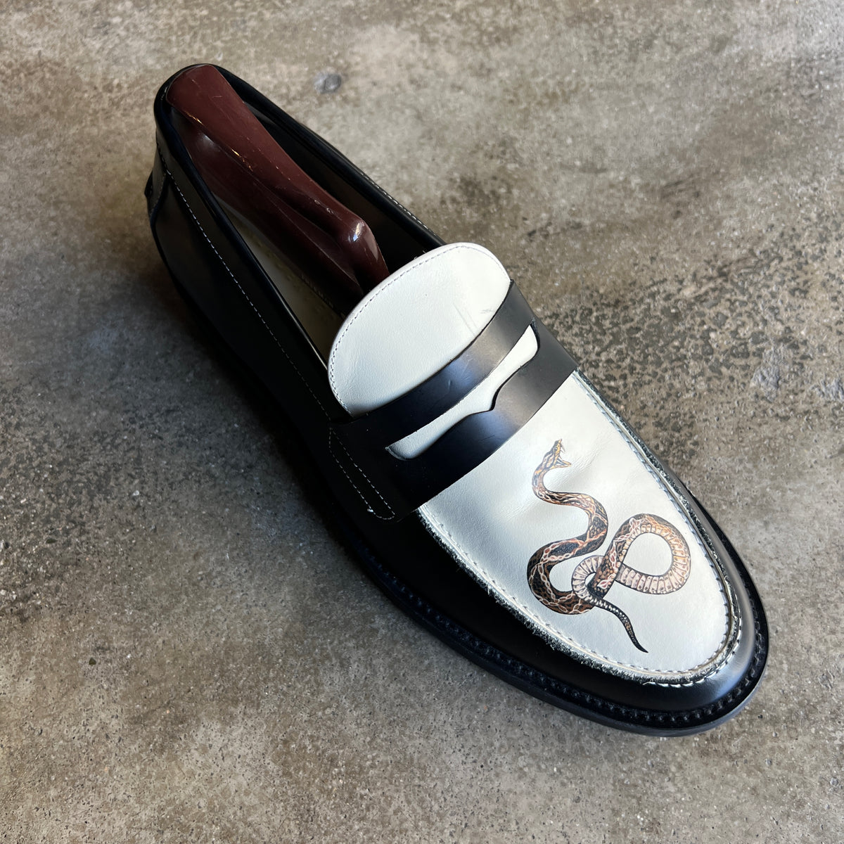 Snake Loafers