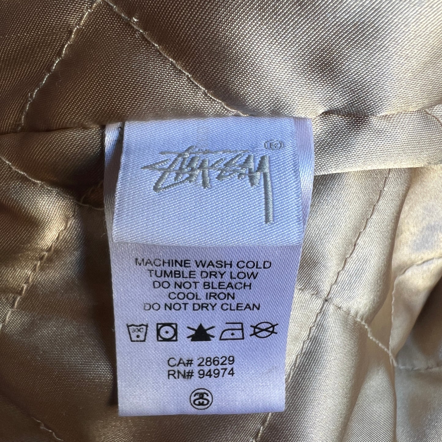 Stussy Golden Liner