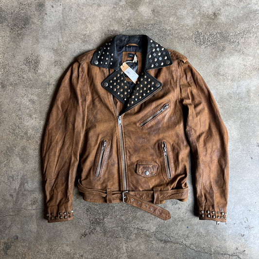 Goatskin Studded Biker (900USD)